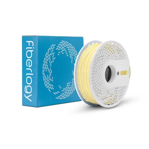 Fiberlogy Easy PET-G Pastel Yellow 1.75 mm 0.85 kg - Imagen 2