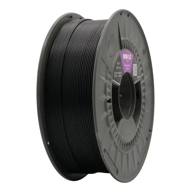 PLA-HD WINKLE 1.75 MM NEGRO AZABACHE 1KG